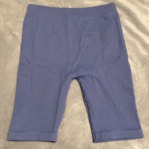 ZARA ribbed comfy biker shorts